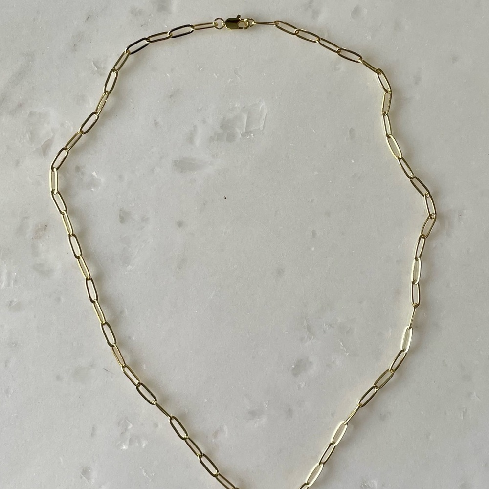 + ADORNIA + 14k Gold Vermeil Pearl Drop Y Necklace - Picture 7 of 8